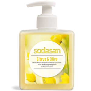 Sapun lichid gel de dus bio citrice masline 300ml SODASAN