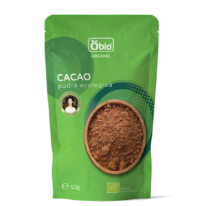 Cacao pudra raw eco 125g Obio