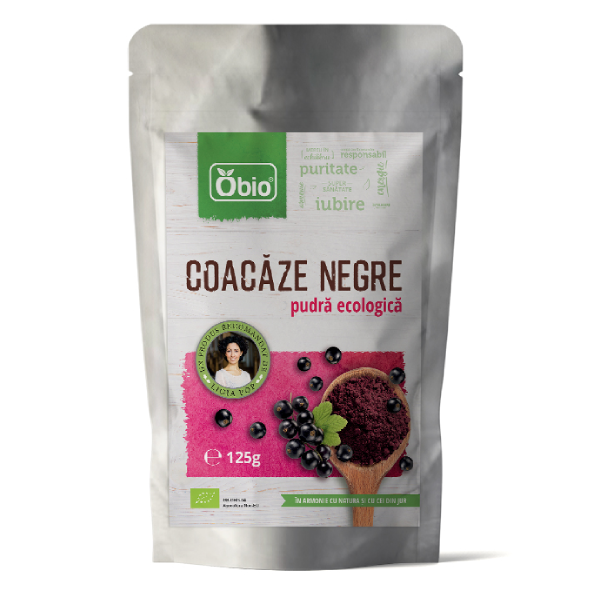Coacaze negre pudra eco 125g OBIO