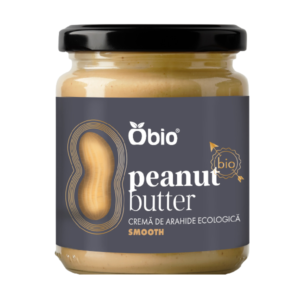 Crema de arahide smooth bio 250g Obio