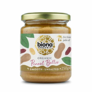 Crema de arahide smooth fara sare eco 250g BIONA