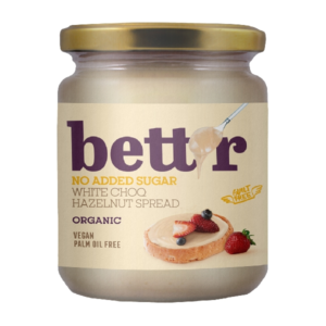 Crema tartinabila de caju si alune de padure bio 250g Bettr fara zahar adaugat