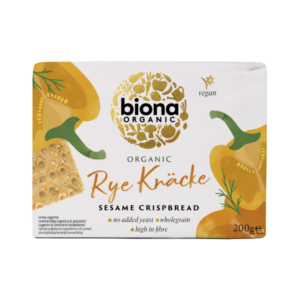 Crispbread felii crocante din secara integrala cu susan bio 200g Biona