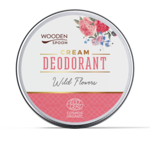 Deodorant crema Wild Flowers, bio, 60ml, Wooden Spoon