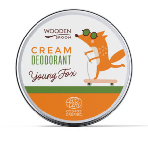 Deodorant crema pentru tineri Young Fox, bio, 60ml, Wooden Spoon