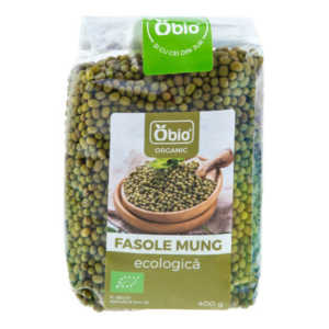 Fasole mung bio 400g Obio
