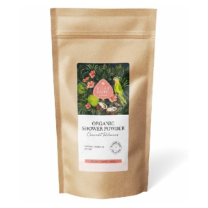 Gel de dus pudra cu cocos si hibiscus bio 250g refill Eliah Sahil