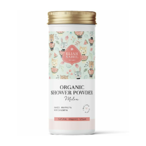 Gel de dus pudra pentru copii - pepene galben bio 90g Eliah Sahil