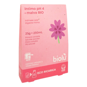 Gel ecologic pentru igiena intima cu nalba, pudra 25g, eco-refill, Biolu