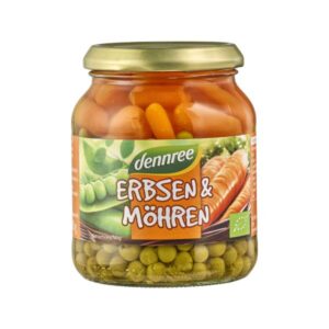 Mazare si morcovi la borcan