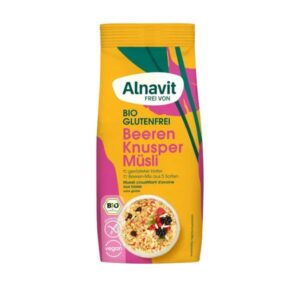 Musli crocant cu fructe fara gluten, bio, 300g Alnavit