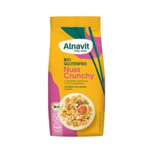 Musli crocant cu alune de padure fara gluten, bio, 300g Alnavit