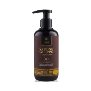 Sapun de alep lichid cu 25% ulei de dafin, 500ml, Isha