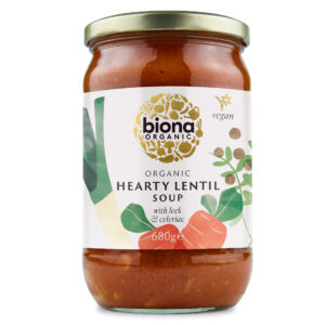 Supa de linte cu legume, bio, 680g, Biona