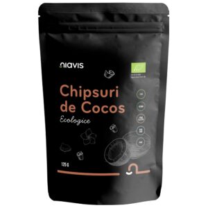Chipsuri de Cocos RAW Ecologice 125g
