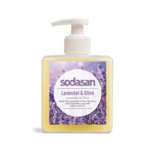 Sapun lichid gel de dus bio lavanda masline 300ml SODASAN