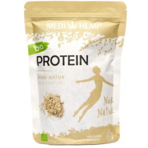 Proteina din canepa natur, bio, 330g, Medihemp