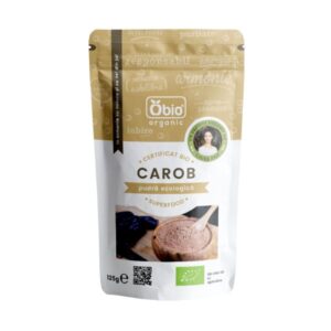 Pudra de carob (roscove) bio 125g OBIO