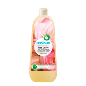 Sapun lichid gel de dus bio trandafir masline 1L SODASAN