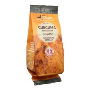 Turmeric (curcuma) pudra bio 35g refill Cook