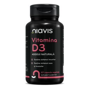 Vitamina D3 4000ui Naturala 60 cps